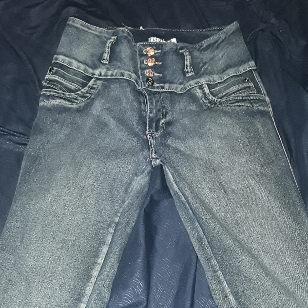 Butt Lift/Push Up Dark Wash Jean's Stretch Size 13
